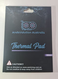 AndoVolution Australia Thermal Pads 16w/mk 100x100 pads with 0.5mm thickness