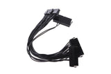 Triple PSU ATX Power Supply Adapter Cable 18AWG splitter cable
