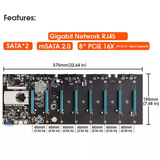 BTC-S37 with RAM CPU and Hard drive - AndoVolution Australia - GPU Risers - crypto mining - Located: North Lakes, Brisbane, QLD, Australia