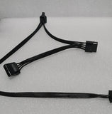 6 pin pcie male to 3 x 4pin molex power supply multiplier