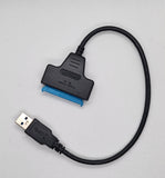 USB 3.0 to 22 pin Sata for 2.5in SSD HDD Adapter