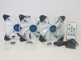 3 IN 1 RGB Fan pack AndoVolution Australia low noise good flow fans - AndoVolution Australia - GPU Risers - crypto mining - Located: North Lakes, Brisbane, QLD, Australia