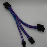 8 pin female to dual 6+2pin male splitter cable - AndoVolution Australia - GPU Risers - crypto mining - Located: North Lakes, Brisbane, QLD, Australia