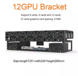 Mining Rig Frame, 12 GPU Open Air Mining Computer Frame Rig Case with Fixed Installation Screw Pack for Crypto Currency Mining Accessories - AndoVolution Australia - GPU Risers - crypto mining - Located: North Lakes, Brisbane, QLD, Australia