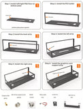 Mining Rig Frame, 6 GPU Open Air Mining Computer Frame Rig Case with Fixed Installation Screw Pack for Crypto Currency Mining Accessories - AndoVolution Australia - GPU Risers - crypto mining - Located: North Lakes, Brisbane, QLD, Australia